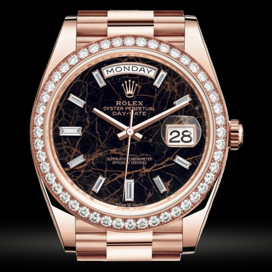 Replica Rolex Day-Date Roségold 40mm 228345RBR-0016