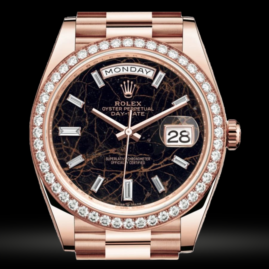 Replica Rolex Day-Date Roségold 40mm 228345RBR-0016