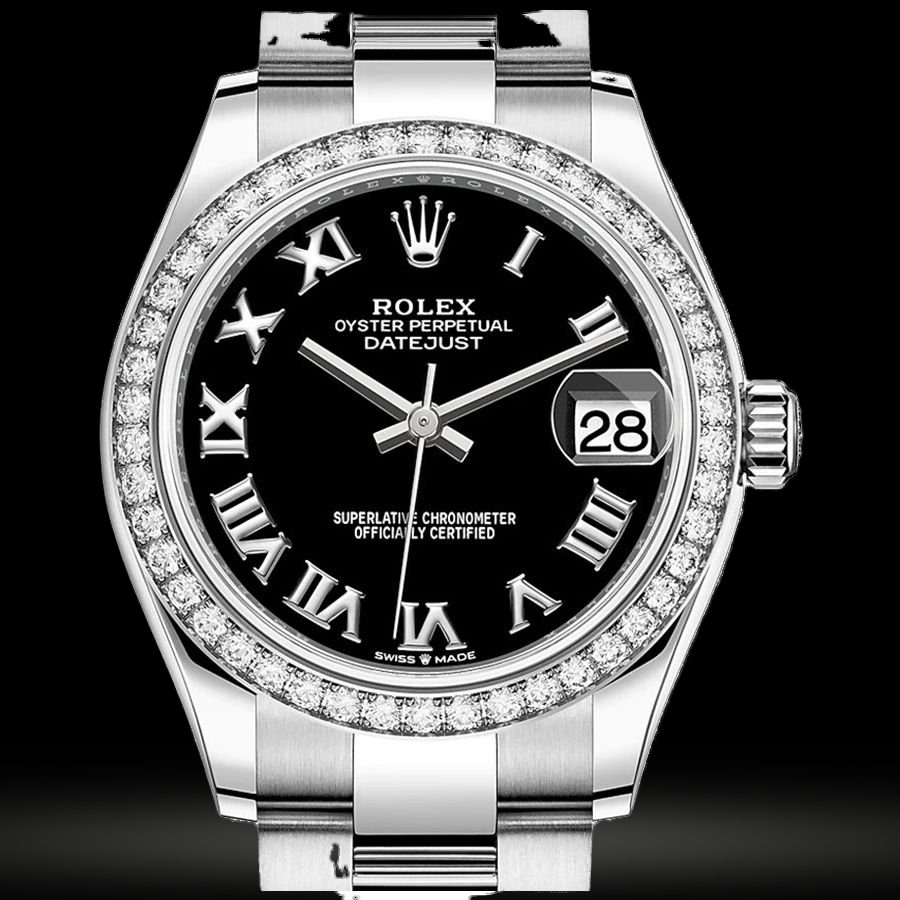 Replica Rolex Datejust Lady Stahl Weißgold 31mm 278384RBR-0001