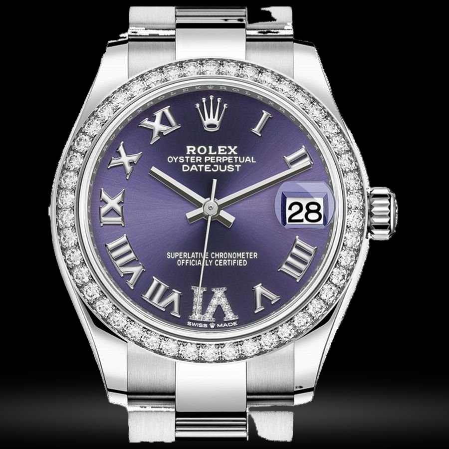 Replica Rolex Datejust Lady Stahl Weißgold 31mm 278384RBR-0029