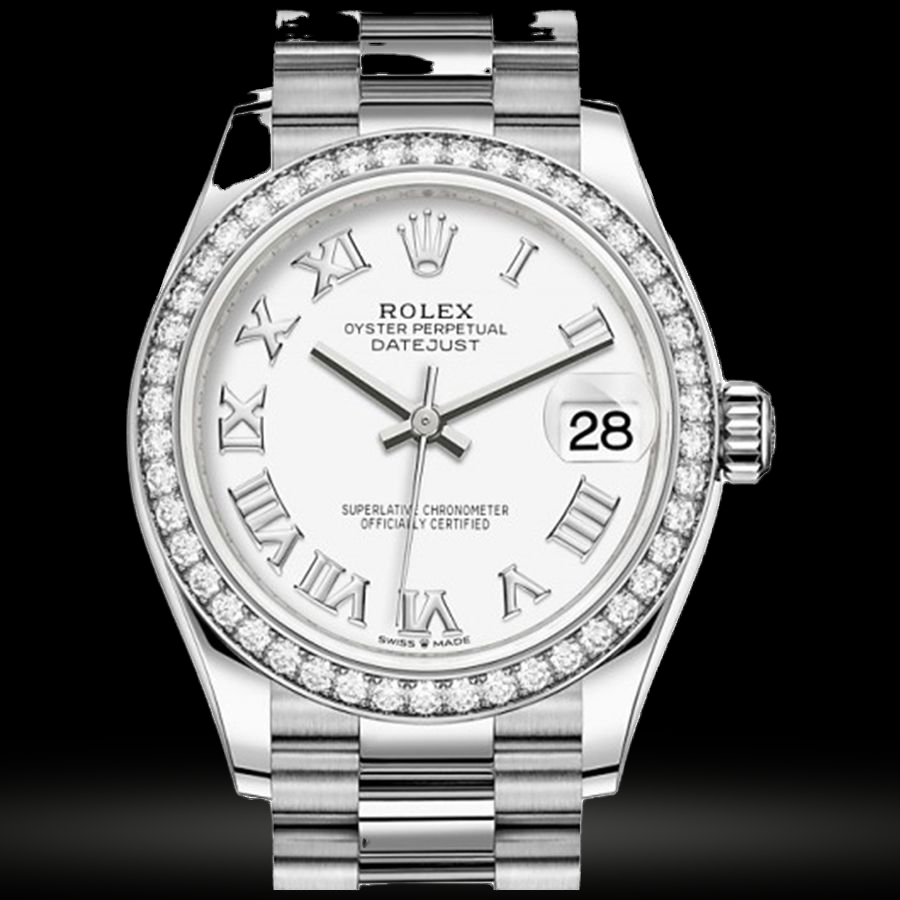Replica Rolex Datejust Lady Weißgold 31mm 278289RBR-0007