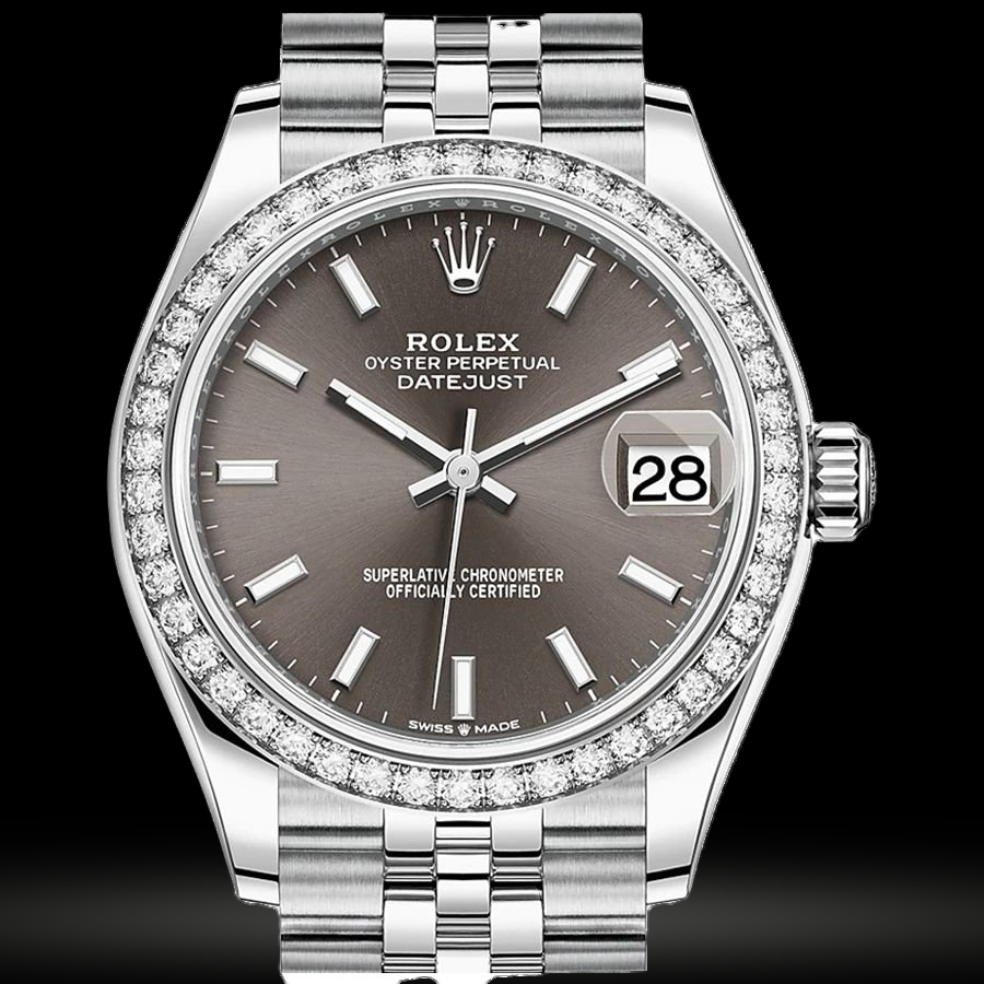 Replica Rolex Datejust Lady Stahl Weißgold 31mm 278384RBR-0020