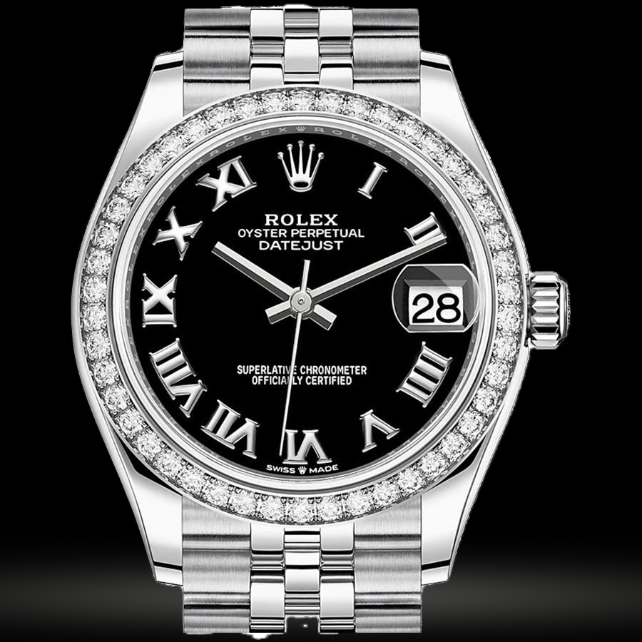 Replica Rolex Datejust Lady Stahl Weißgold 31mm 278384RBR-0002