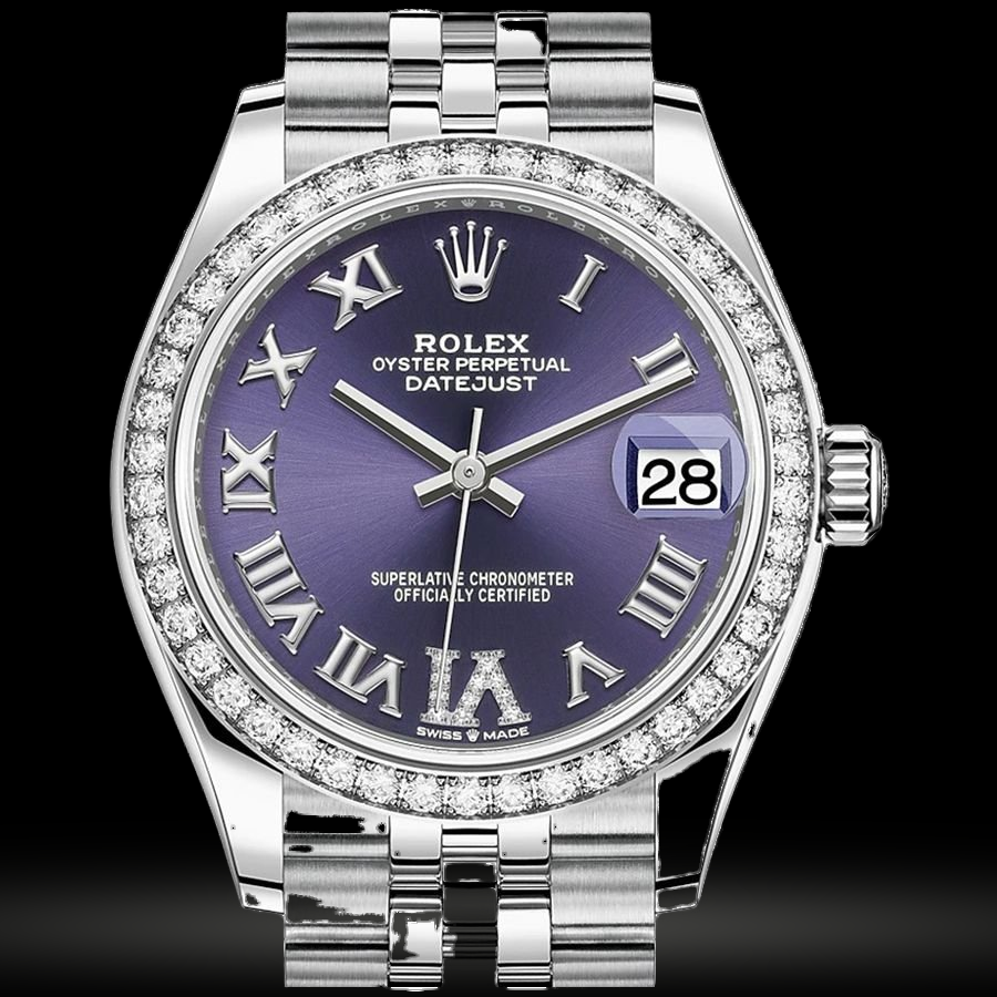 Replica Rolex Datejust Lady Stahl Weißgold 31mm 278384RBR-0030