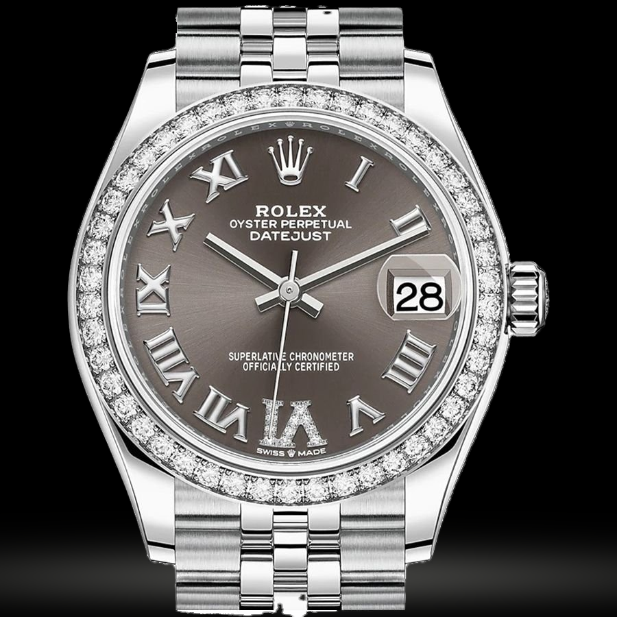 Replica Rolex Datejust Lady Stahl Weißgold 31mm 278384RBR-0032
