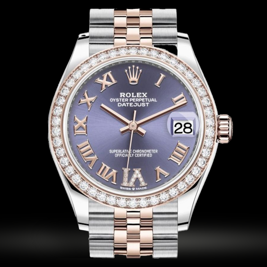Replica Rolex Datejust Lady Stahl Roségold 31mm 278381RBR-0020