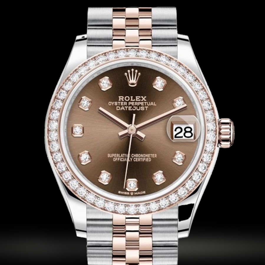 Replica Rolex Datejust Lady Stahl Roségold 31mm 278381RBR-0028