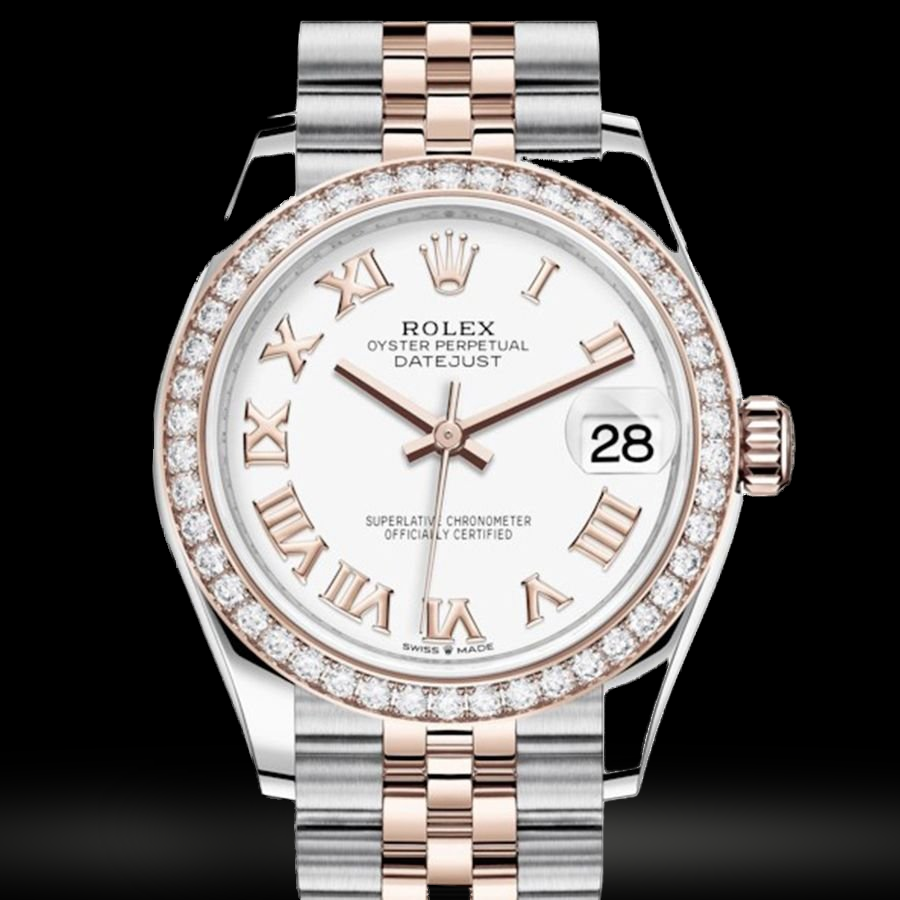 Replica Rolex Datejust Lady Stahl Roségold 31mm 278381RBR-0004
