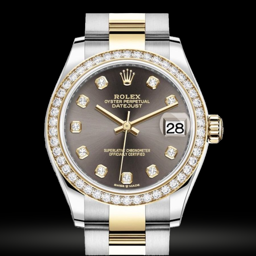 Replica Rolex Datejust Lady Stahl Gelbgold 31mm 278383RBR-0021