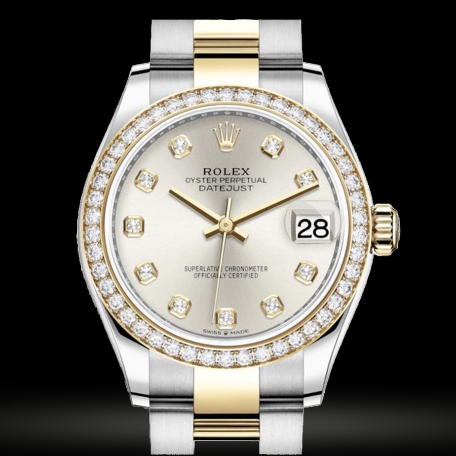 Replica Rolex Datejust Lady Stahl Gelbgold 31mm 278383RBR-0019