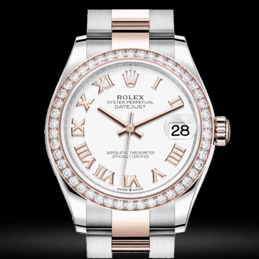 Replica Rolex Datejust Lady Stahl Roségold 31mm 278381RBR-0003