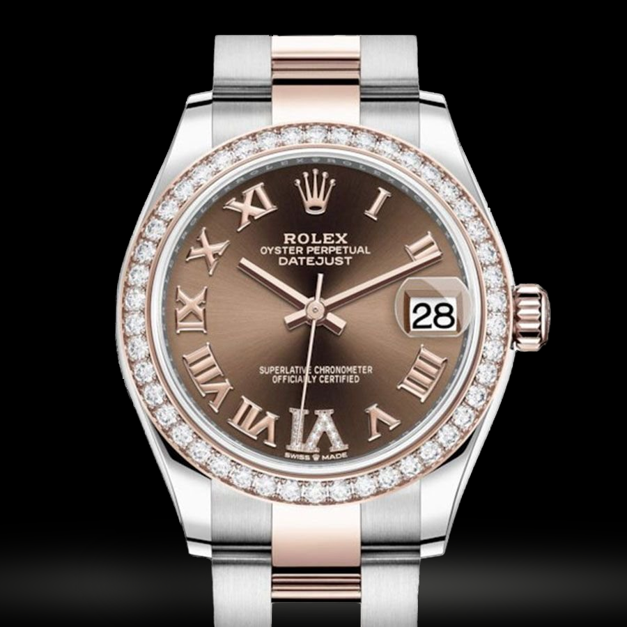 Replica Rolex Datejust Lady Stahl Roségold 31mm 278381RBR-0005