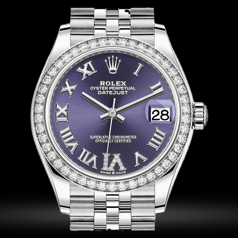 Replica Rolex Datejust Lady Stahl Weißgold 31mm 278384RBR-0030
