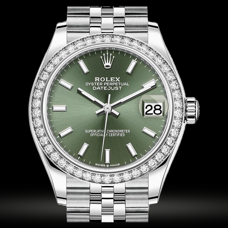 Replica Rolex Datejust Lady Stahl Weißgold 31mm 278384RBR-0022