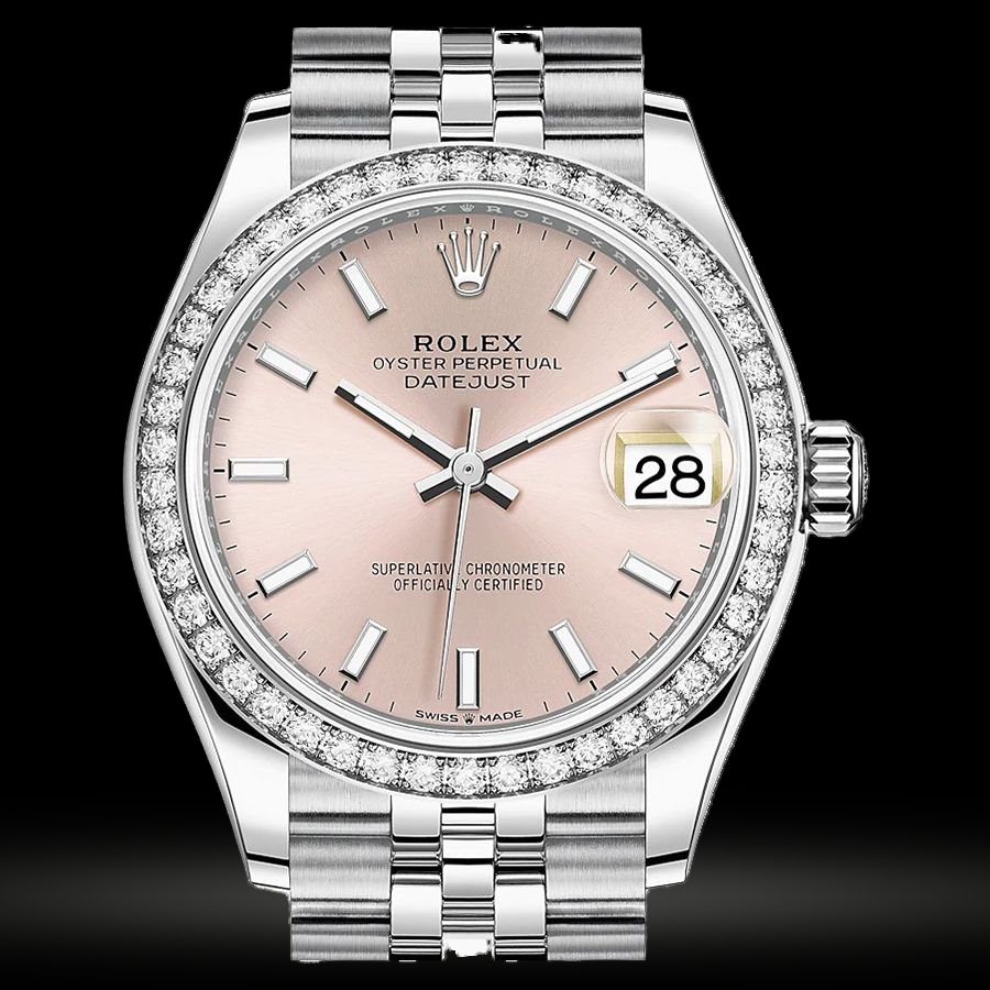 Replica Rolex Datejust Lady Stahl Weißgold 31mm 278384RBR-0018
