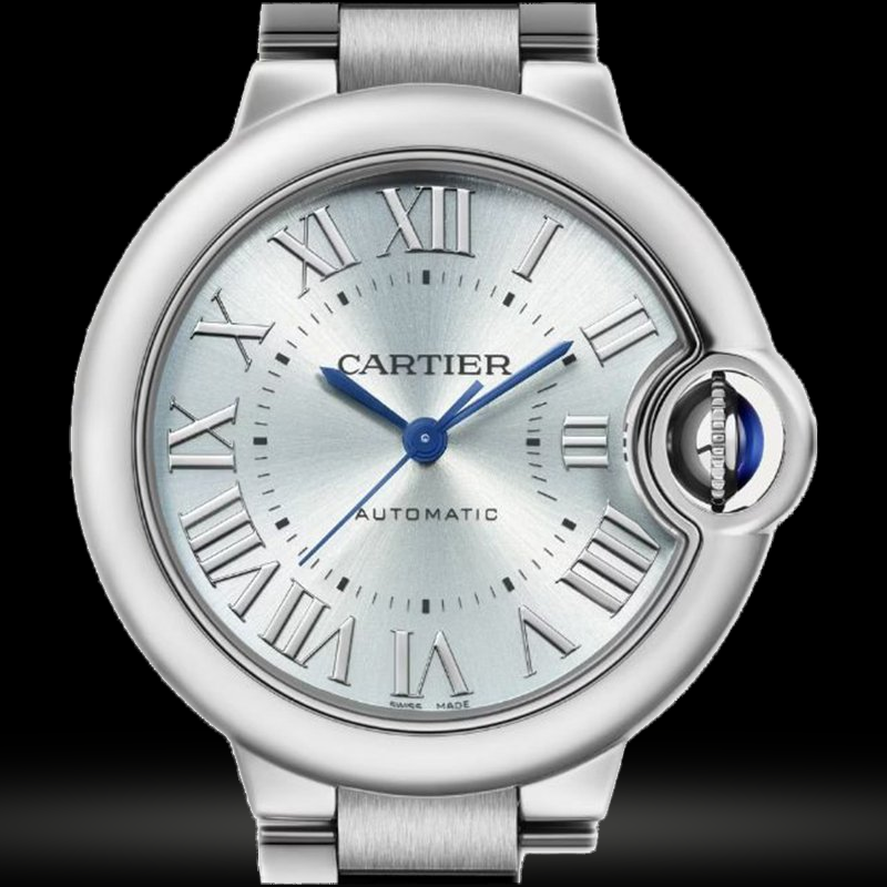 Replica Cartier Ballon Bleu De Cartier Automatik Stahl 33mm WSBB0062