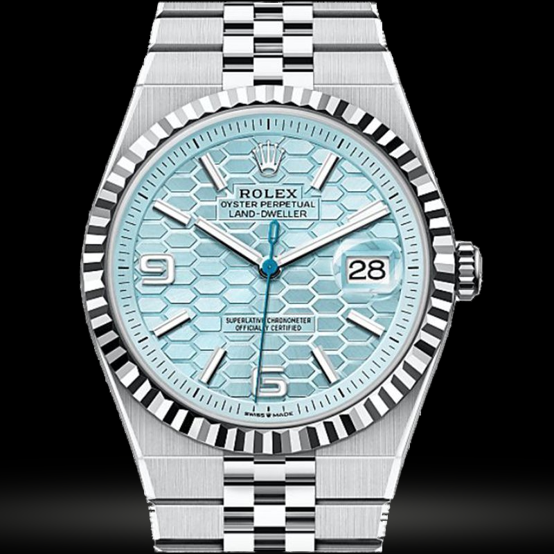 Replica Rolex Land-Dweller 40 Gelbgold 40mm 127336-0001