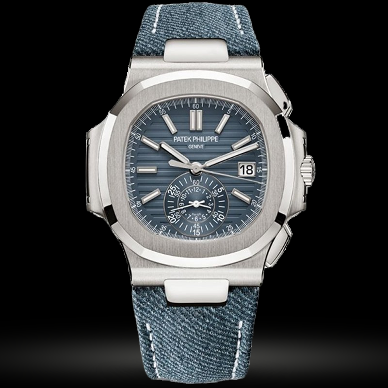 Replica Patek Philippe Nautilus Chronograph Weißgold 5980/60G-001