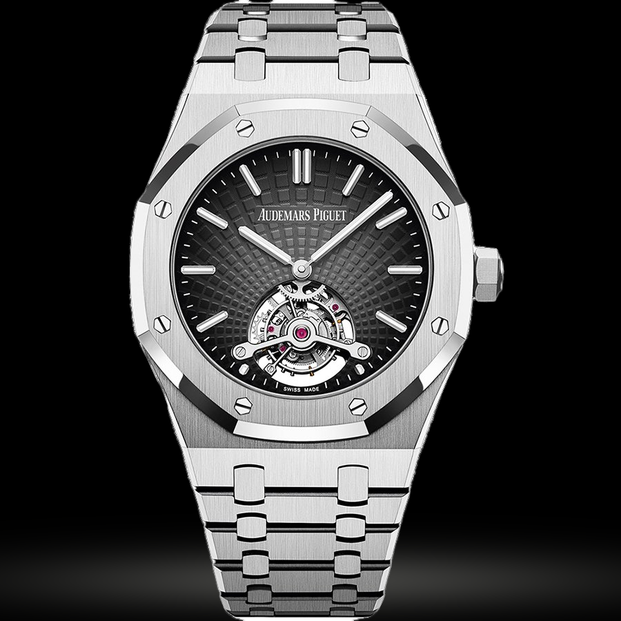 Replica Uhren Damen Audemars Piguet Royal Oak Tourbillon Extraflach 41 mm 26522BC.OO.1220BC.01